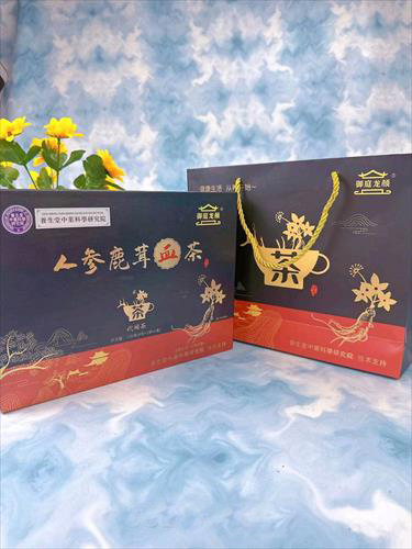 人参鹿茸血茶”