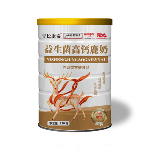 益生菌高钙鹿奶
